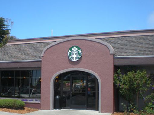 Fort Bragg Starbucks Roof Completed