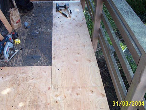 Decking Project in Process