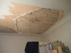 ceiling leak
